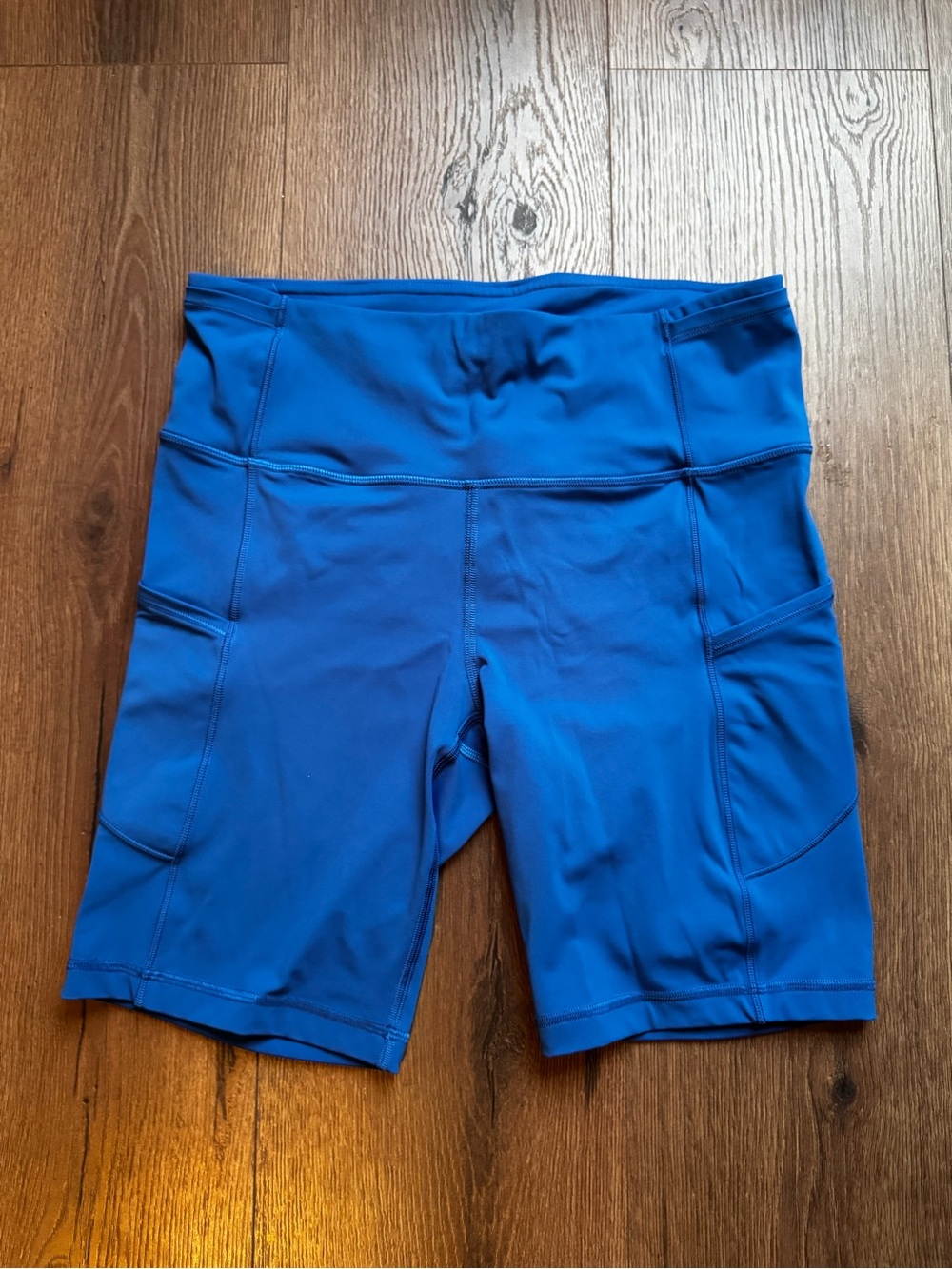 Lululemon Blue Bike Shorts size 8